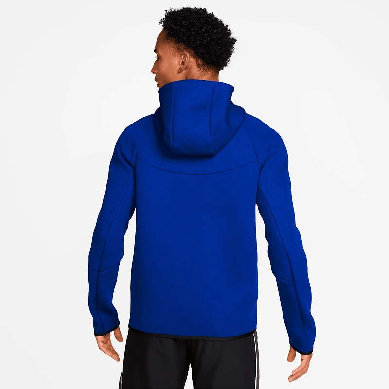 Men's Nike Royal Paris Saint-Germain Tech Fleece Windrunner Raglan Full-Zip Hoodie