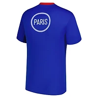Haut d'avant-match Nike Royal Paris Saint-Germain 3e Academy Pro 2025/26 pour homme