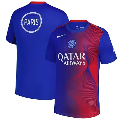 Haut d'avant-match Nike Royal Paris Saint-Germain 3e Academy Pro 2025/26 pour homme