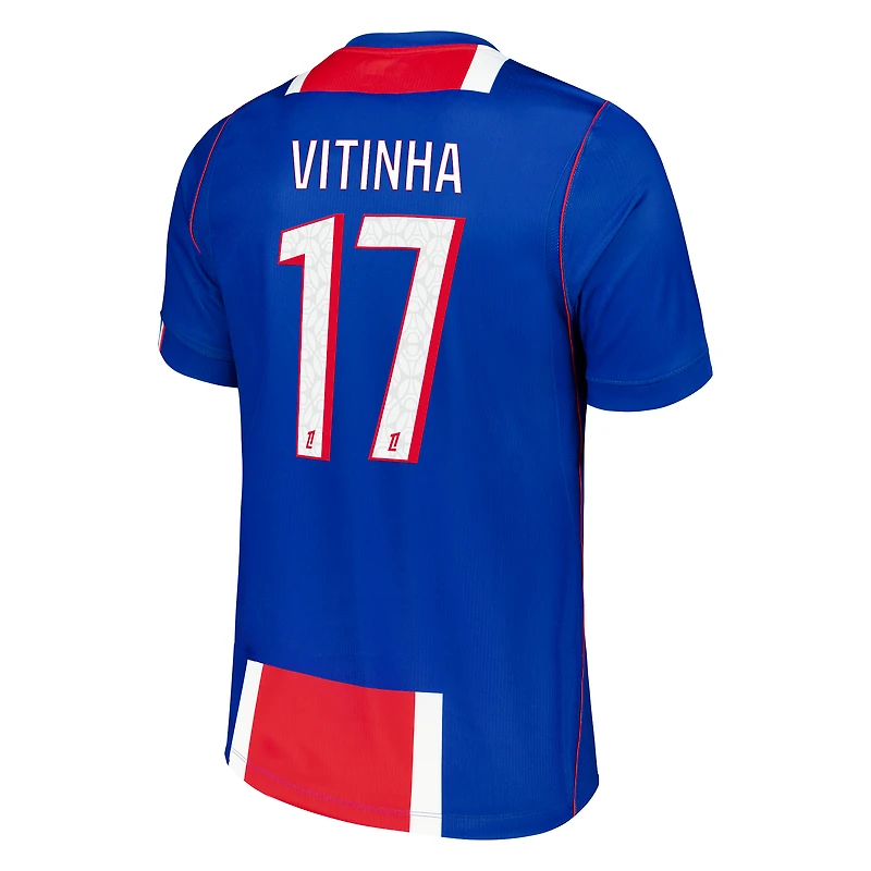 Men's Nike Vitinha Blue Paris Saint-Germain 2026/27 Home Stadium Replica Jersey