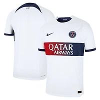 Men's Nike White Paris Saint-Germain 2023/24 Away Vapor Match Authentic Jersey