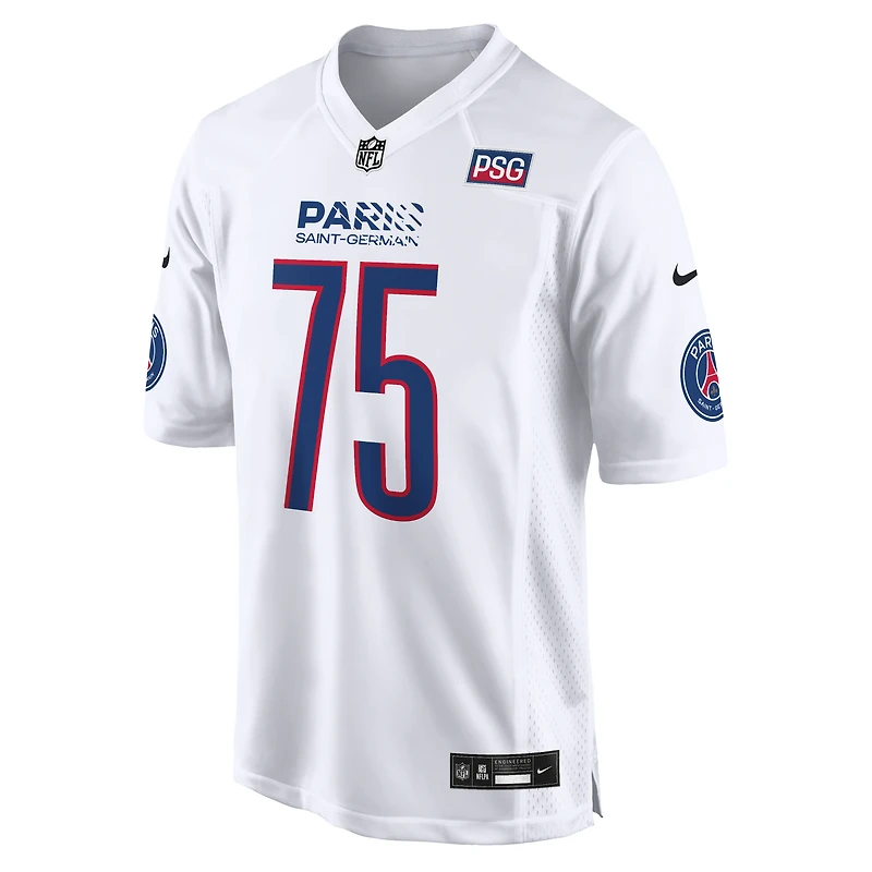 Men's Nike  White Paris Saint-Germain 2025 Soccer x NFL Game Jersey