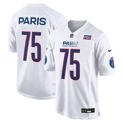 Men's Nike  White Paris Saint-Germain 2025 Soccer x NFL Game Jersey
