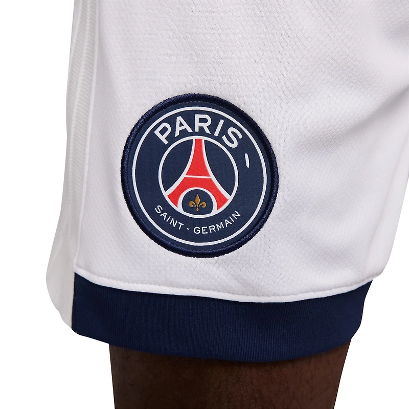Men's Nike White Paris Saint-Germain Away 2024/25 Stadium Shorts