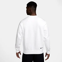 Men's Nike  White Paris Saint-Germain Club Pullover Sweatshirt