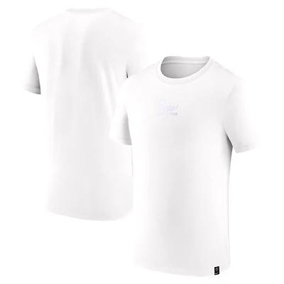 T-shirt essentiel Nike blanc Paris Saint-Germain Premium pour homme