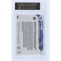 Senny Mayulu Paris Saint-Germain 2024-25 Topps Now UEFA Rookie Strikes Record-Breaking Goal in Final Black Label #164 BGS Authenticated 10 Rookie Card - 10,10,10,10 Subgrades