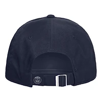 Casquette ajustable Nike bleu marine unisexe Paris Saint-Germain Club