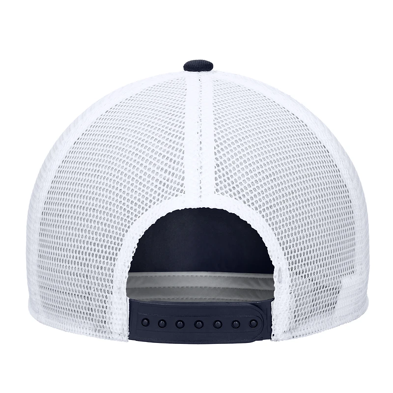 Casquette ajustable Nike bleu marine Paris Saint-Germain imprimée Rise Trucker unisexe