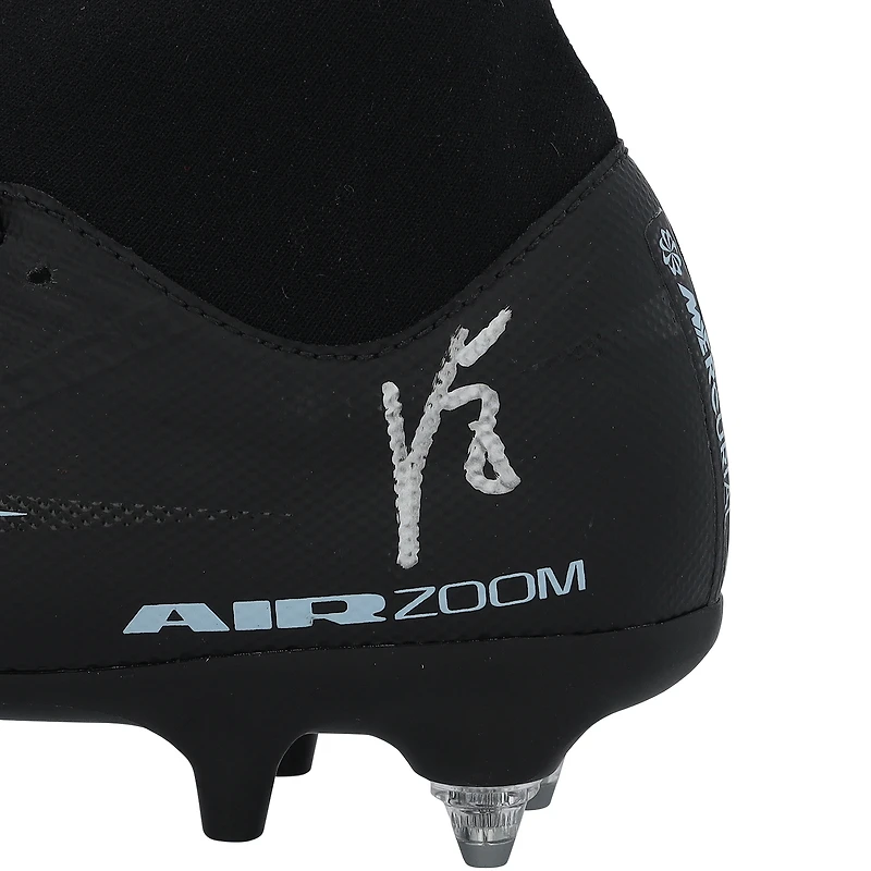 Vitinha Paris Saint-Germain Autographed Black Nike Mercurial Soccer Cleat