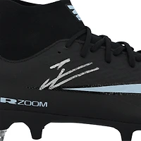Warren Zaïre-Emery Paris Saint-Germain Autographed Black Nike Mercurial Soccer Cleat