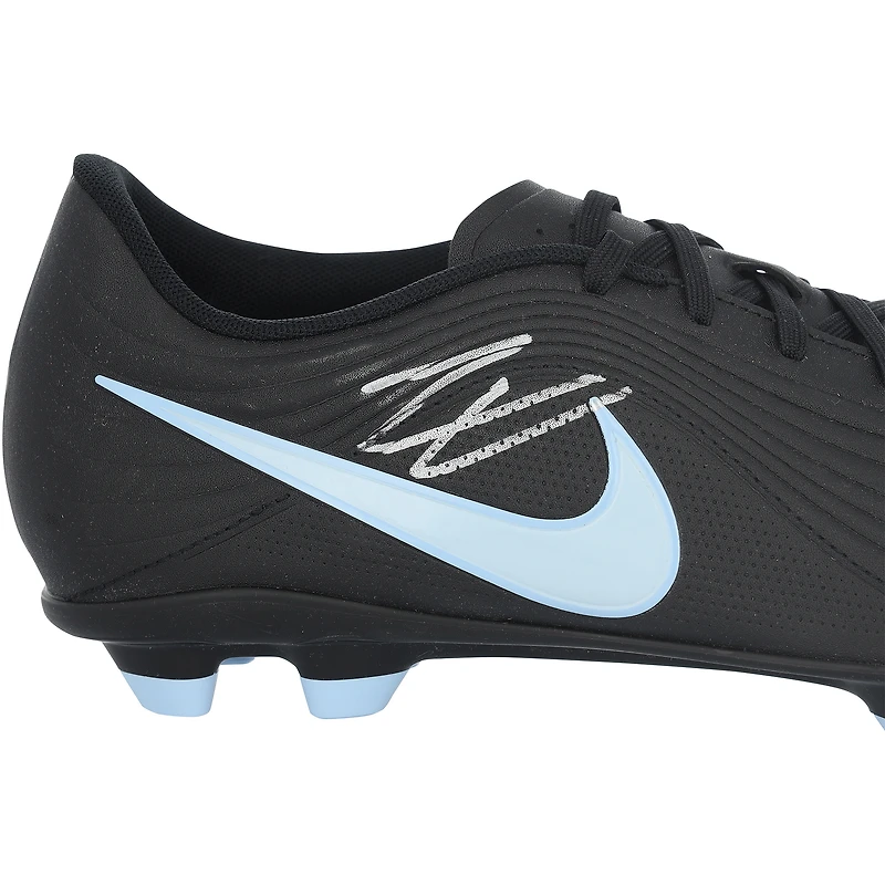 Warren Zaïre-Emery Paris Saint-Germain Autographed Black Nike Tiempo Soccer Cleat