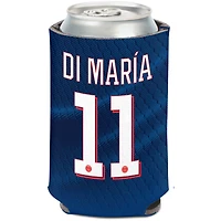WinCraft Angel Di Maria Joueur Paris Saint-Germain 12oz. Refroidisseur de canettes