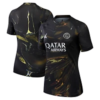 Maillot réplique Jordan Brand noir Paris Saint-Germain 2025/26 Fifth Stadium pour femme