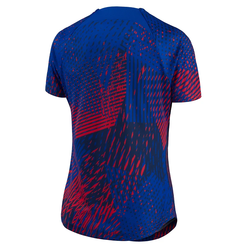 Women's Nike Blue Paris Saint-Germain 2022 Pre-Match Top