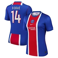 Women's Nike Désiré Doué Blue Paris Saint-Germain 2026/27 Home Stadium Replica Jersey