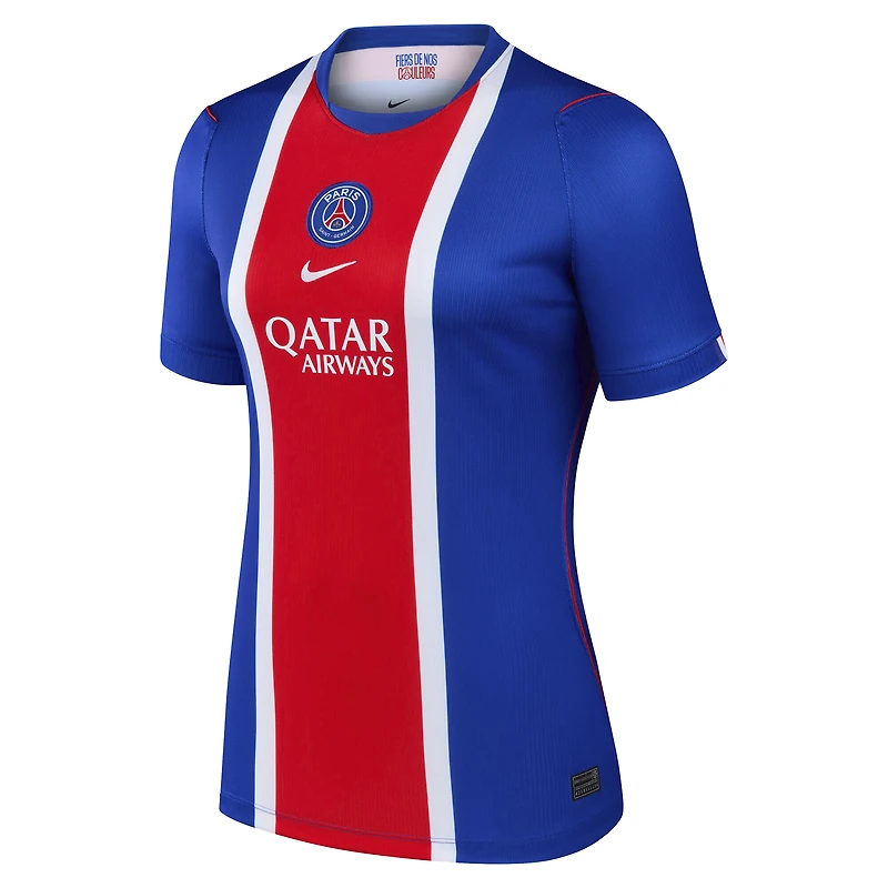 Maillot réplique domicile Nike Khvicha Kvaratskhelia bleu Paris Saint-Germain 2026/27 pour femme