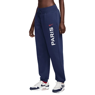 Pantalon en molleton Nike bleu marine Paris Saint-Germain Phoenix pour femme
