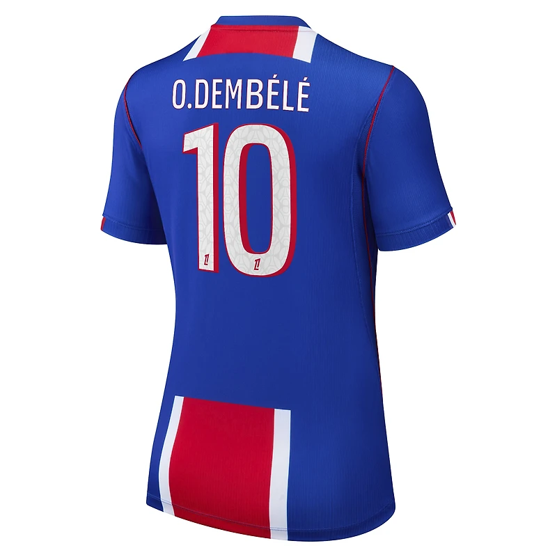 Women's Nike Ousmane Dembélé Blue Paris Saint-Germain 2026/27 Home Stadium Replica Jersey