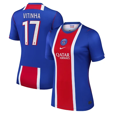 Women's Nike Vitinha Blue Paris Saint-Germain 2026/27 Home Stadium Replica Jersey