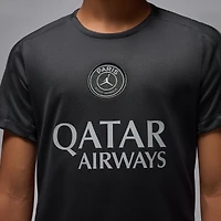 Maillot d'entraînement Jordan Brand noir pour jeunes, Paris Saint-Germain, saison 2025/26 Strike Fourth
