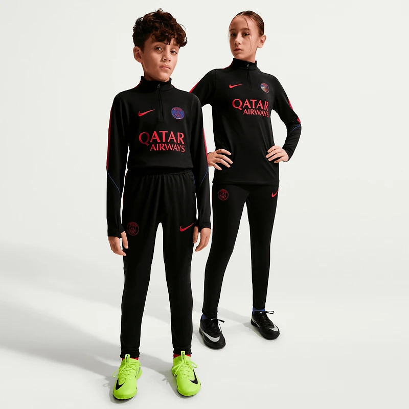 Youth Nike  Black Paris Saint-Germain 2026/27 Strike Dri-FIT Pants