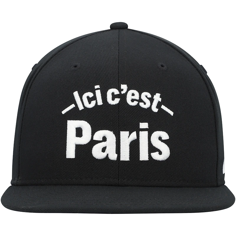 Youth Nike Black Paris Saint-Germain Pro Snapback Hat