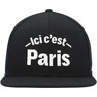 Youth Nike Black Paris Saint-Germain Pro Snapback Hat