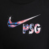 Youth Nike Black Paris Saint-Germain Swoosh T-Shirt