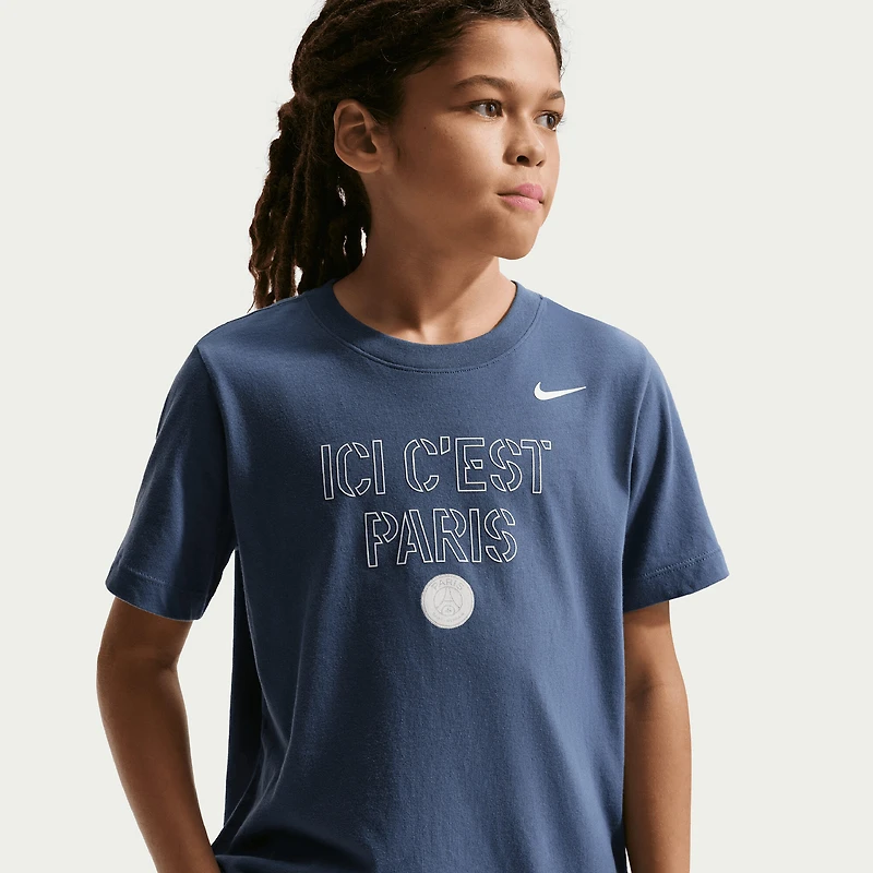 Youth Nike Blue Paris Saint-Germain Team Pride T-Shirt