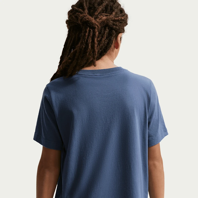 T-shirt Nike bleu pour jeunes, fierté de l'équipe Paris Saint-Germain