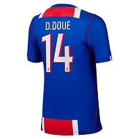 Youth Nike Désiré Doué Blue Paris Saint-Germain 2026/27 Home Stadium Replica Jersey