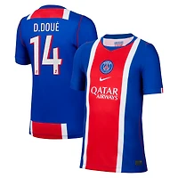 Youth Nike Désiré Doué Blue Paris Saint-Germain 2026/27 Home Stadium Replica Jersey