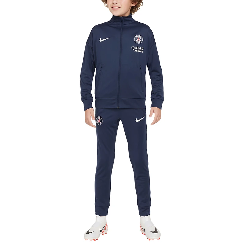 Survêtement entièrement zippé Nike bleu marine Paris Saint-Germain 2024/25 Academy Pro Performance