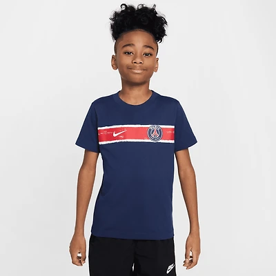 Youth Nike Navy Paris Saint-Germain Heritage T-Shirt