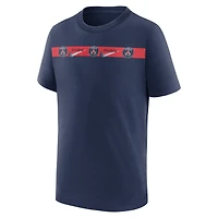 Youth Nike Navy Paris Saint-Germain Repeat T-Shirt