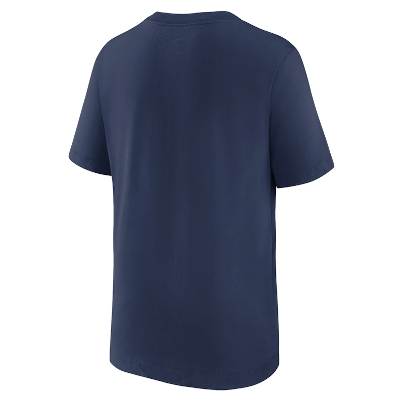 Youth Nike Navy Paris Saint-Germain Repeat T-Shirt