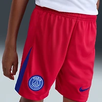 Short Nike rouge Paris Saint-Germain 2025/26 Dri-FIT Stadium pour enfant