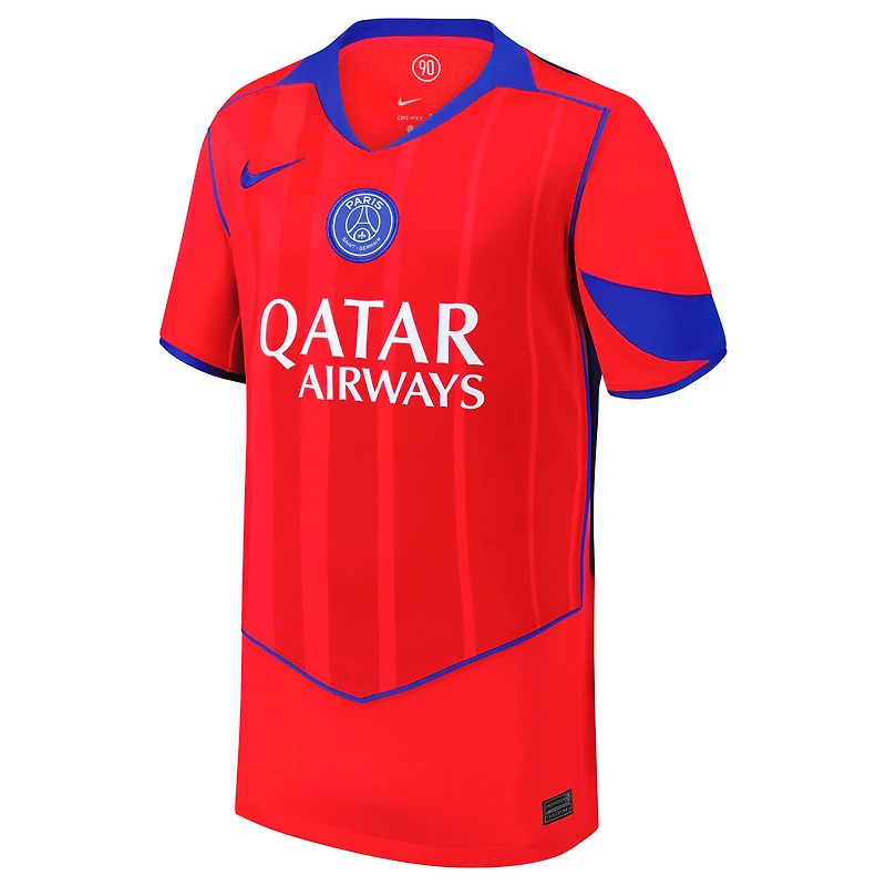 Youth Nike Red Paris Saint-Germain 2025/26 Third Replica Jersey