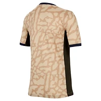 Maillot Nike Tan Paris Saint-Germain 2023/24 Réplique du Quatrième Stade pour Jeune