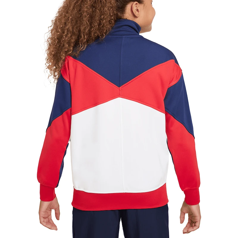 Youth Nike  White Paris Saint-Germain 2024/25 Academy Pro Anthem Full-Zip Jacket
