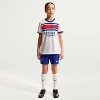 Maillot d'avant-match extérieur Nike blanc pour enfant, Paris Saint-Germain, saison 2026/27