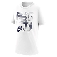 Youth Nike White Paris Saint-Germain Futura T-Shirt