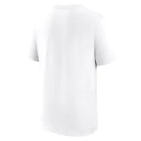 Youth Nike White Paris Saint-Germain Swoosh T-Shirt
