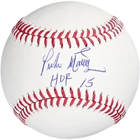 Pedro Martinez Boston Red Sox Autographed Baseball with "HOF 15" Inscription