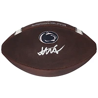 Abdul Carter Penn State Nittany Lions Autographed Nike Authentic Game Football 