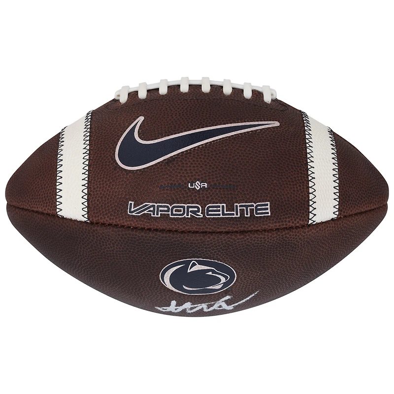 Abdul Carter Penn State Nittany Lions Autographed Nike Authentic Game Football