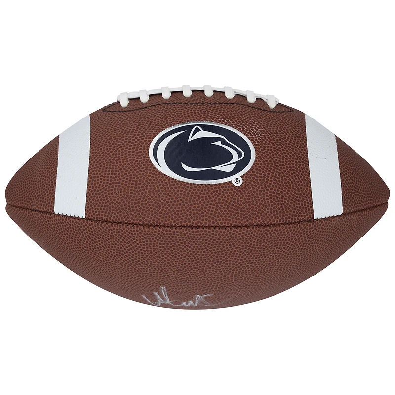 Réplique de ballon de football Nike autographiée par Abdul Carter des Penn State Nittany Lions