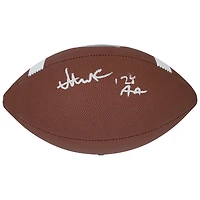 Abdul Carter Penn State Nittany Lions Autographed Nike Replica Football with "24 AA" Inscription