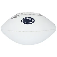 Ballon de football Nike blanc autographié par Abdul Carter, Penn State Nittany Lions